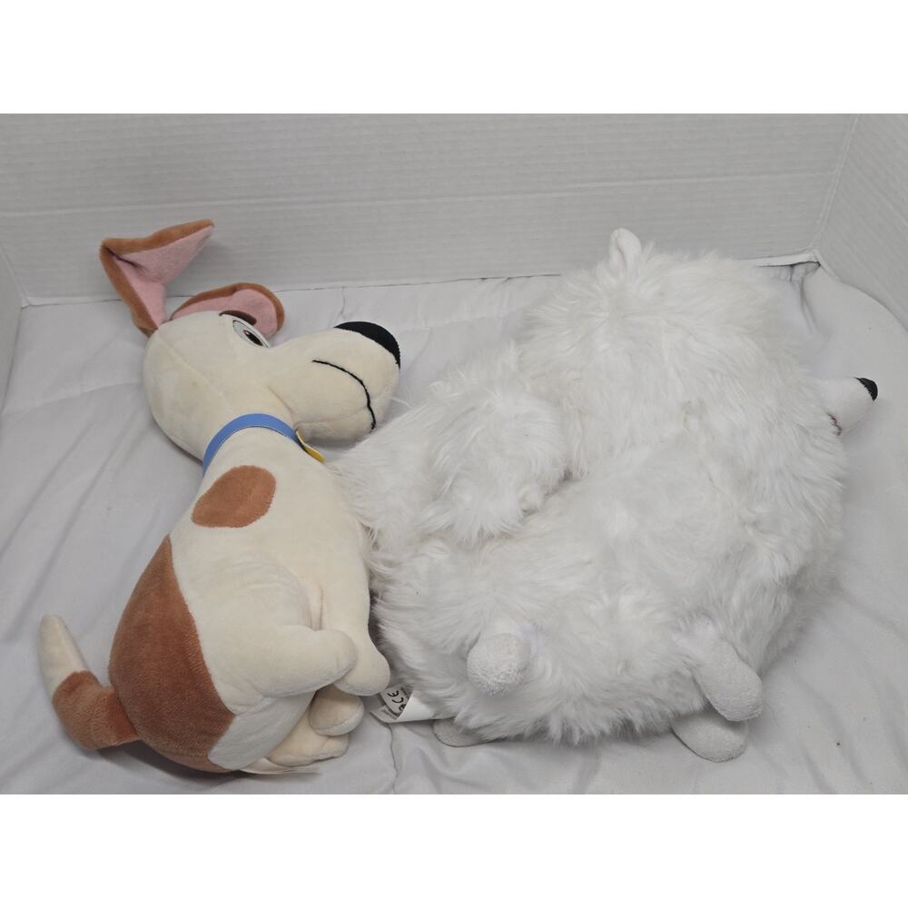 The Secret Life Of Pets Max Gidget Plush Dogs Retired Stuffed Animal - Picture 4 of 9